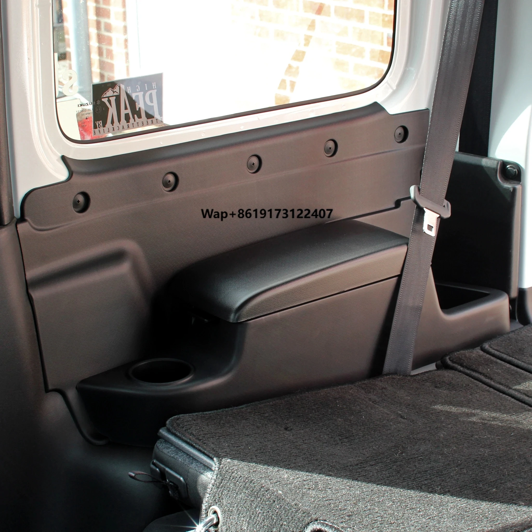 

2-Door 19-24 Car ABS Boot Armrest Box Rear Storage Insert for JB64 JB74 Popular Interior Accessories