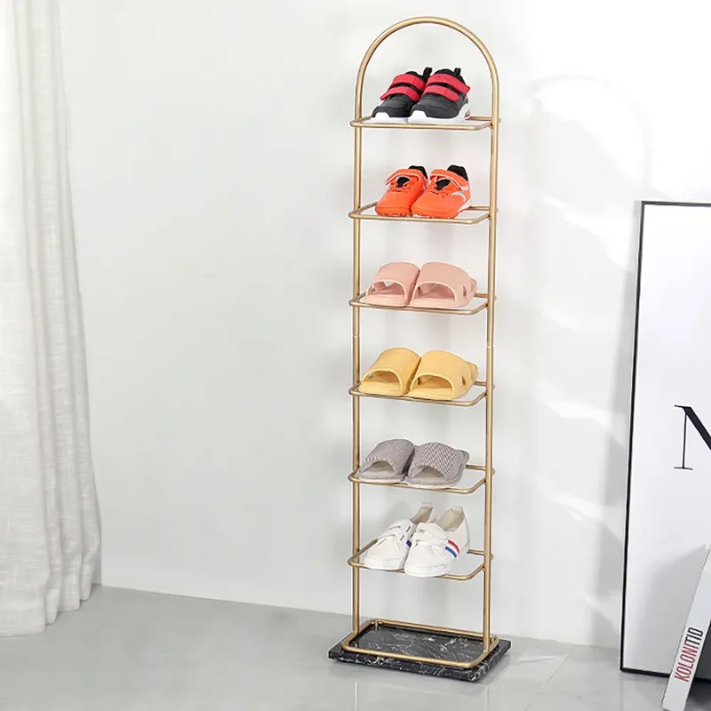 custom，Morden Fashion Style Shoe Racks With Metal Frame And Home Storage Shelf