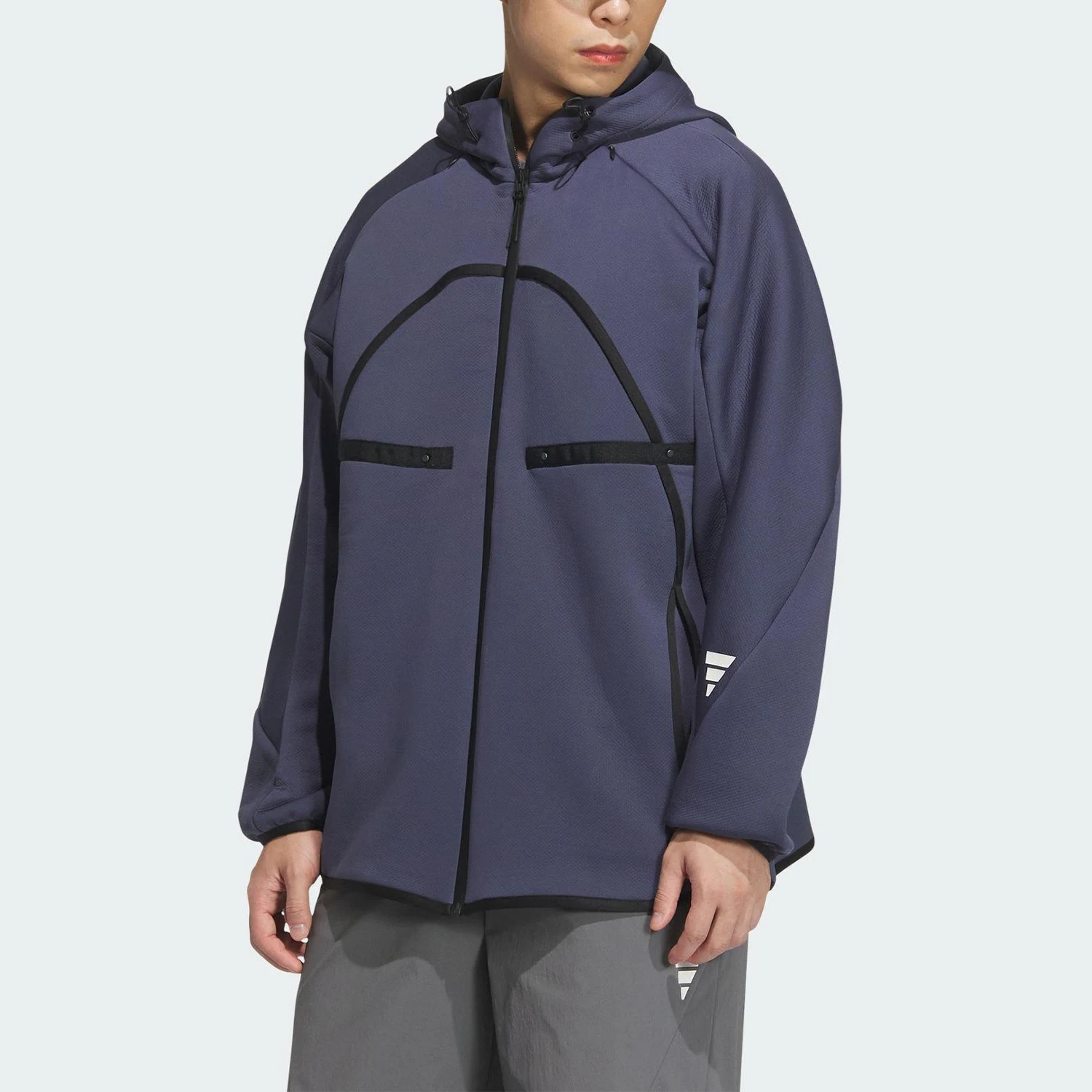 

Свободная толстовка унисекс Adidas Originals FOS FUSTL KU HOODY JW9084