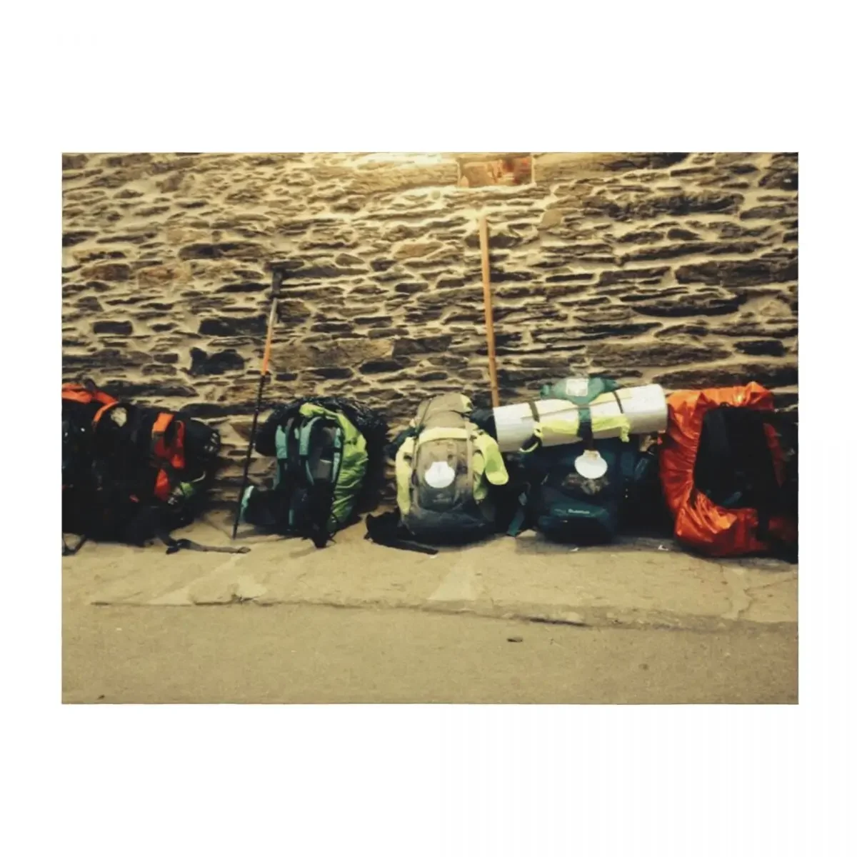 

Camino de Santiago Throw Blanket Plaid Decorative Sofa Picnic Quilt Blankets