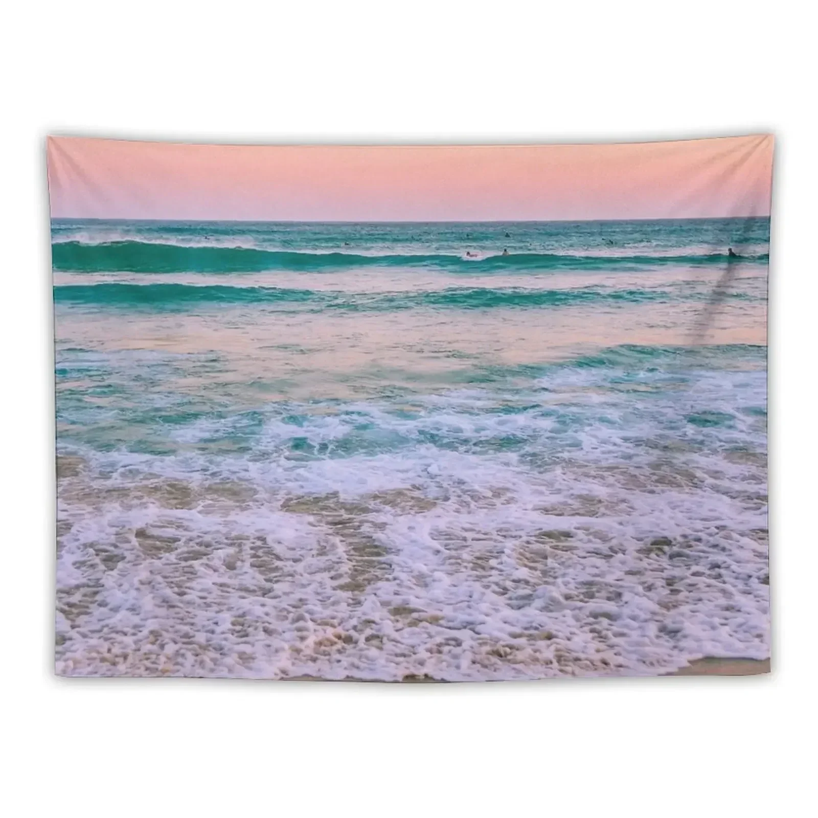 

Pink Ocean Sunsets Tapestry Home Decorating Aesthetic Home Decor For Bedroom Tapestry