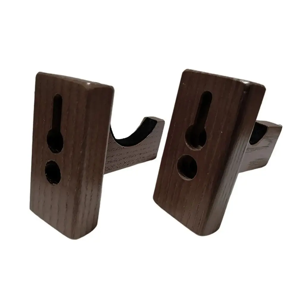 

2Pcs Display Rack Bracket Baseball Bat Holder with Screws Wooden Hockey Stick Stand Softball Bat Portable Wall Mount Hanger