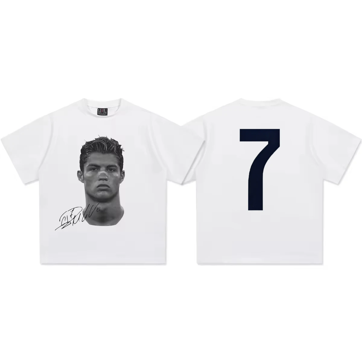 2026 New Ronaldo Soccer Legend Printed Cotton T Shirt For Men Women Kids Comfortable Casual Fan Daily Wear Streetwear Top