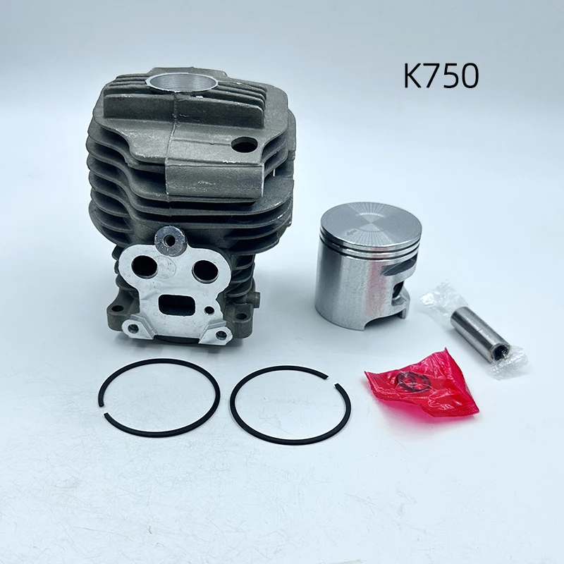 51mm Cylinder Piston Assembly Kit for Husq varna Partner K750 K760 Concrete Cutoff Saw, Engine Replacement Parts OE 506 38 61-71