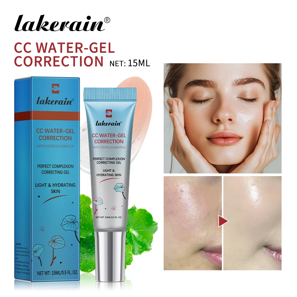 45ml Kleurcorrigerende CC Cream Hydraterende Waterdichte Zweetbestendige Make-up Voordat Concealer Blijvende Vrouwen Make-Up Veranderen CC Crème