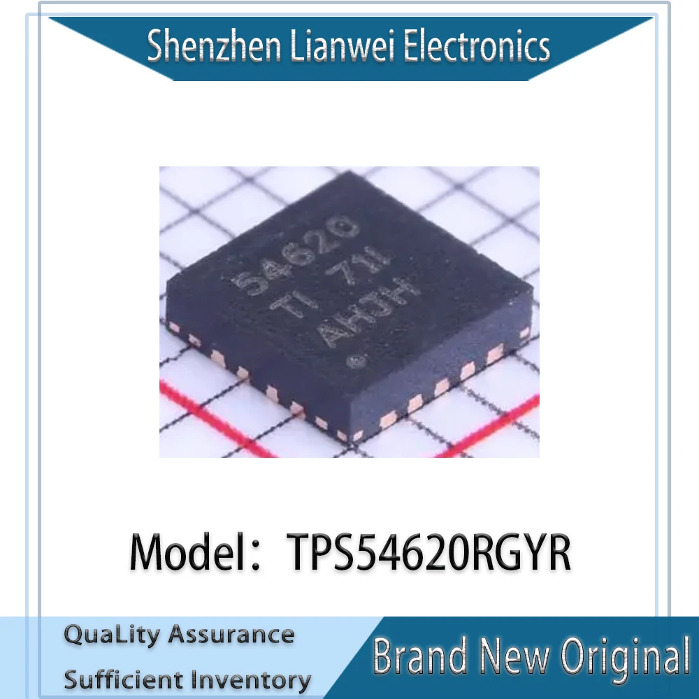 

100% New Original 54620 TPS54620RGYR TPS54620 IC Chipset VQFN-14