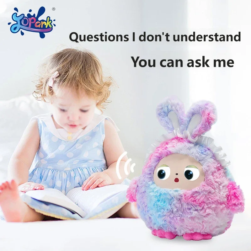 AI Smart Plush Toy Robot Voice Interactive Talking Doll 6 Styles Optional Soft Stuffed Companion Doll Early Educational Kids Gif