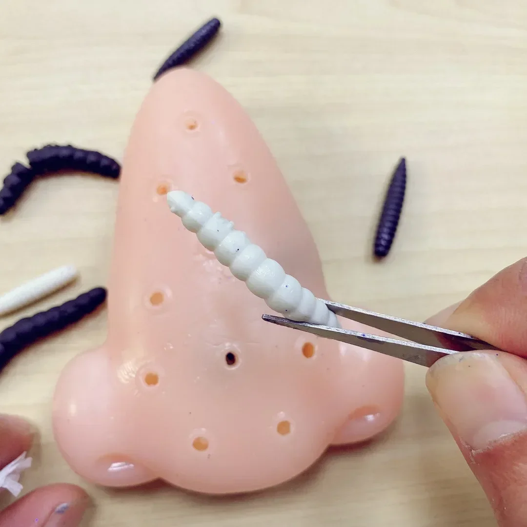 1 pçs espinha popping cravos removedor brinquedo engraçado acne espremendo truque jogo ansiedade alívio brinquedos de descompressão