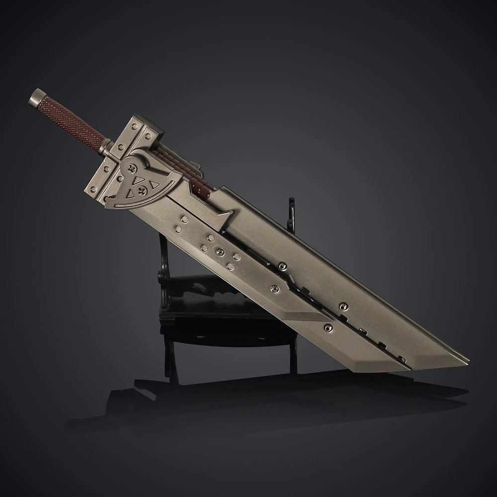 7 Stück Geschenk Final Box Fantasy Cloud Buster Schwert Legierung Modell Metall Urlaub Spiel Peripherie Anime Manga Sammlung Geschenk Spielzeug für Jungen