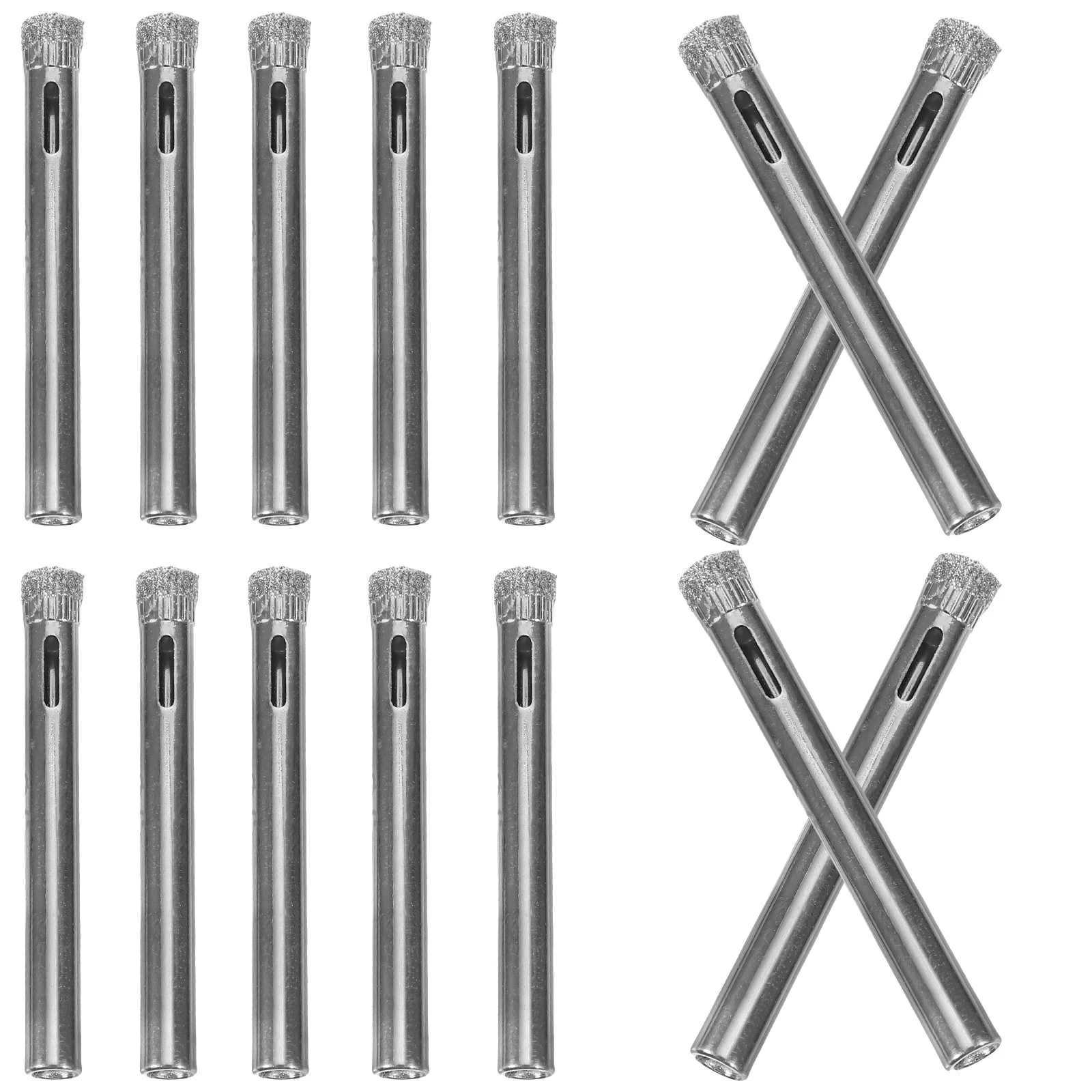 15 stuks diamantboorboren voor glazen tegels keramische gatlegering duurzaam sterk snijvermogen