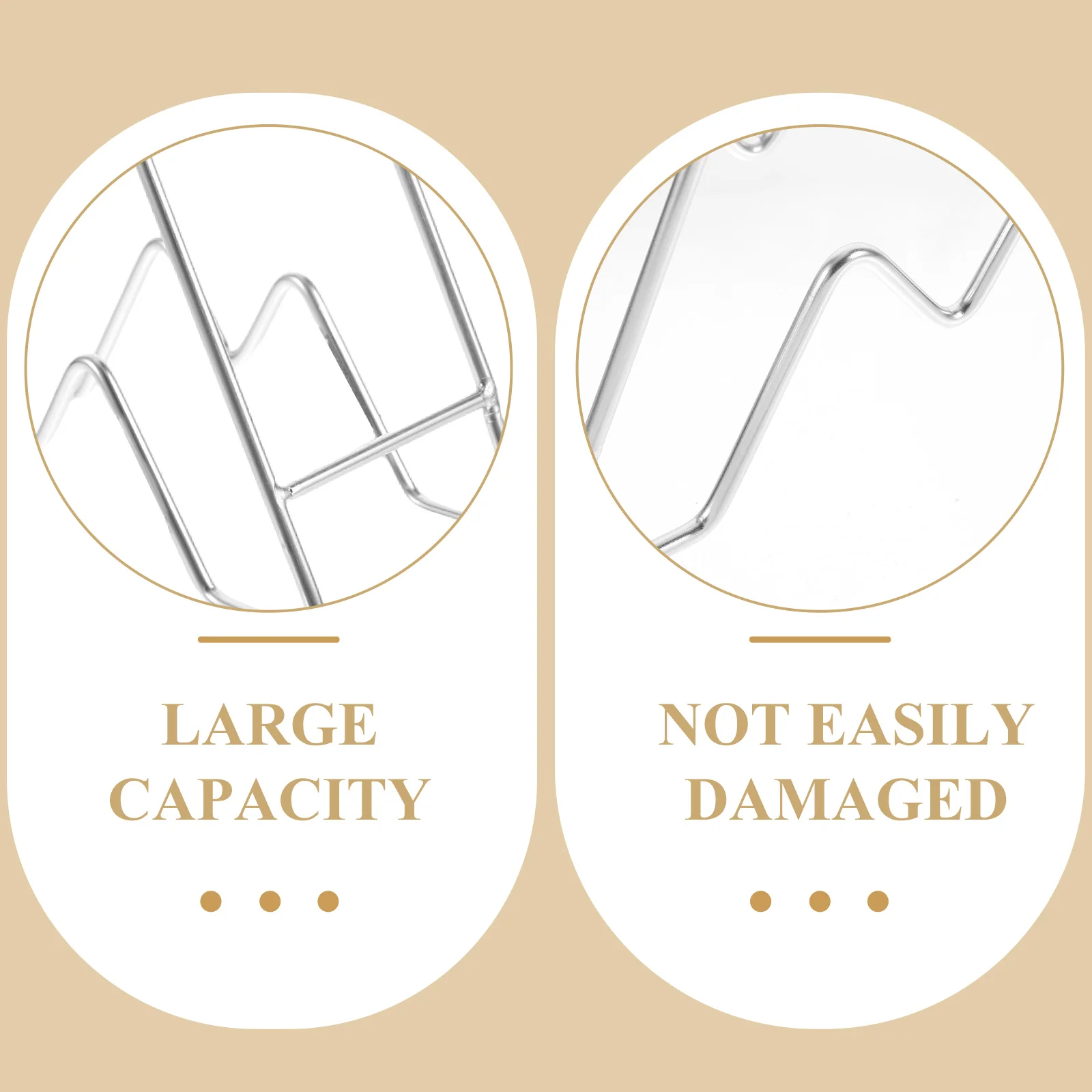 

Stainless Steel Kitchen Pot Lid Rack Countertop Organizer Cutting Board Holder Lid Storage Space Saving Pot and Pan Organiser