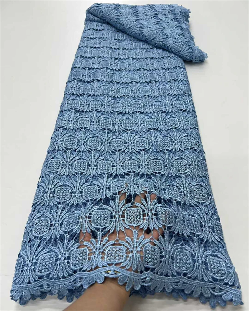 أحدث قماش سويسري مطرز ثقيل أفريقي 100% قطن فوال دانتيل شعبي على طراز دبي لحفلات الزفاف