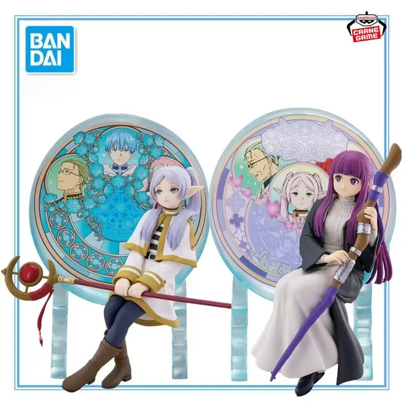 

Оригинальная фигурка BANDAI BANPRSESTO Frieren Beyond Journey's End Glasscape Fern Frieren, экшн-фигурка, модель, коллекция игрушек в подарок
