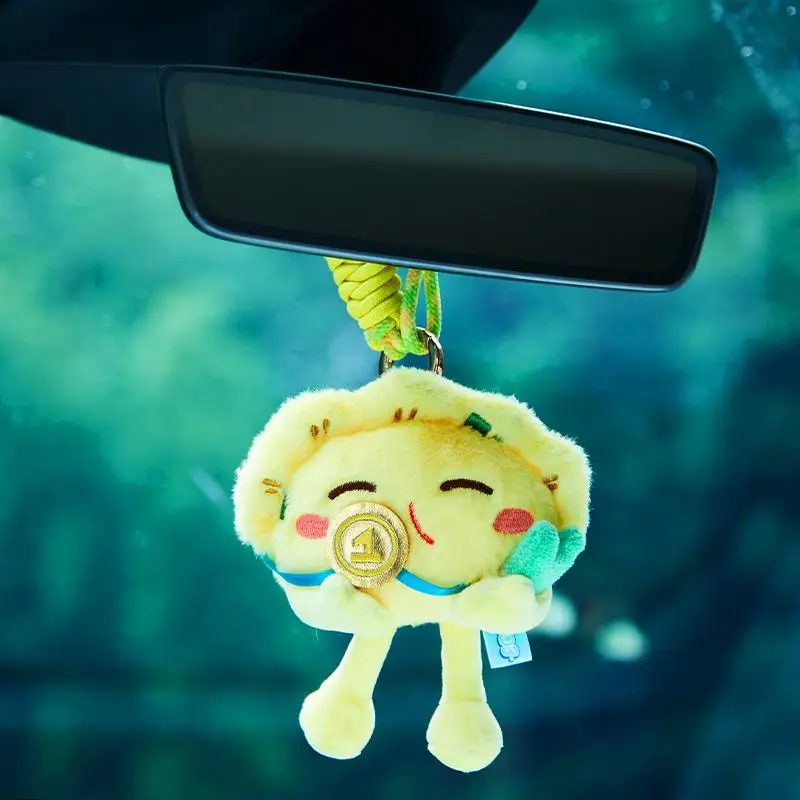 Wuhan Food City Cultural Creative Plush Pendant Toy Keychain Souvenir Adventure Group Christmas Gift
