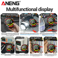 ANENG 626 Multimeter 6000 Counts Digital AC/DC Voltage Current Resistance Meter Lithium Battery Charging Multimetro Tester Tools