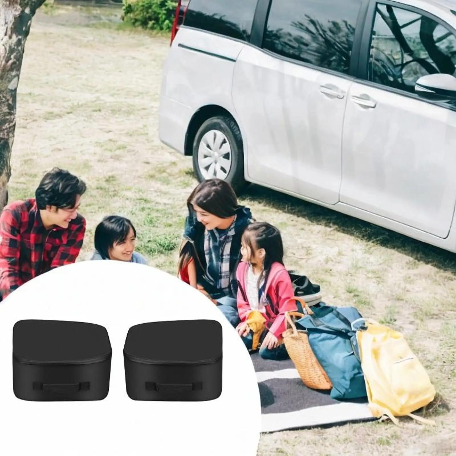 

Insulated Food Delivery Bag Lightweight Beverage Storage Box Insulated Bag Storage Bag for Travel Sports Outdoor Boating Fishing