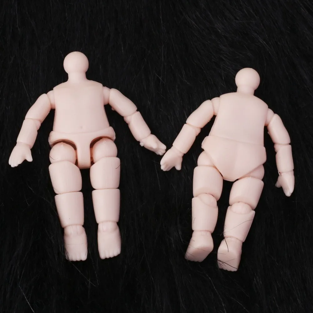 New 6.3 cm Height Figure Dolls PVC Anime Doll Mini Body Parts Multiple Joints Durable Muscle Body Doll for Doll Customized