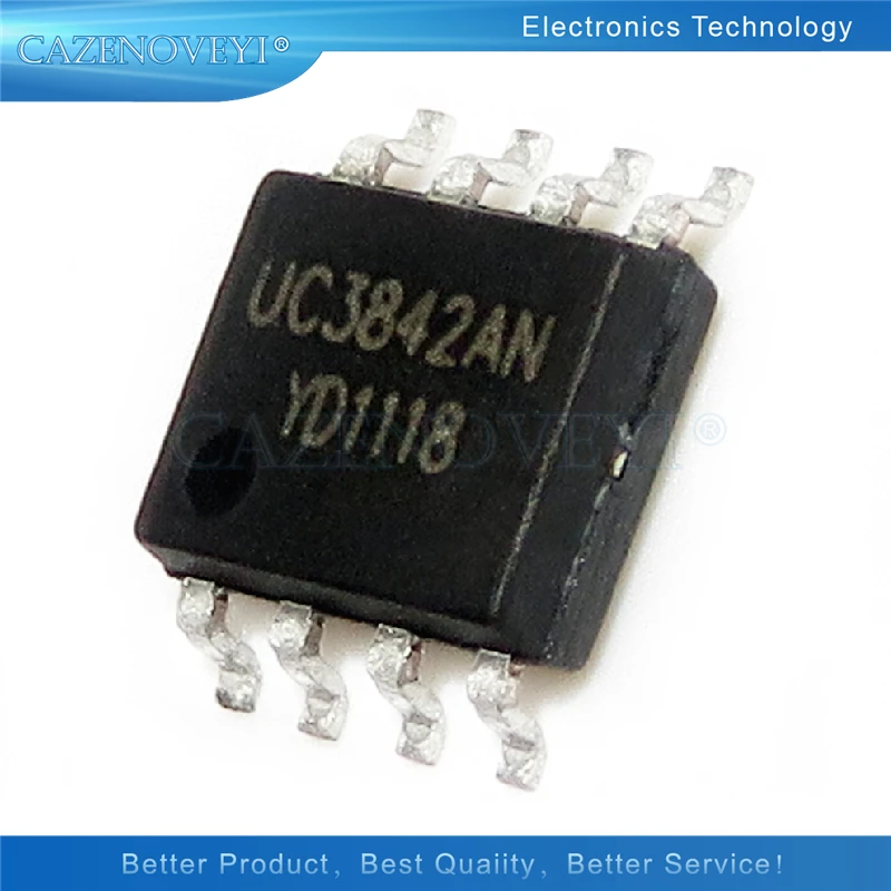 10pcs/lot UC3842AN UC3842A UC3842B UC3842 SOP-8 In Stock