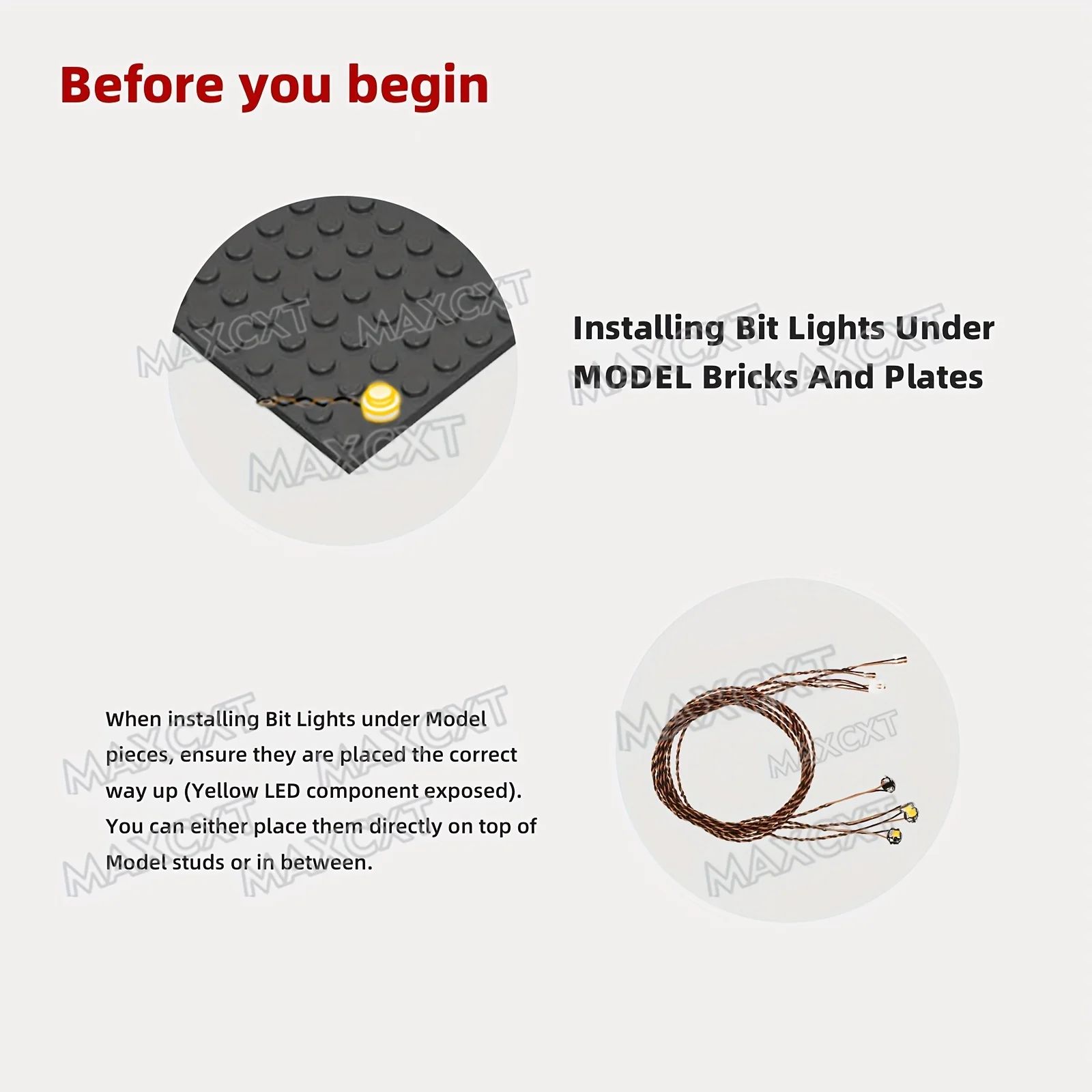 مجموعة إضاءة LED MAXCXT لمصباح ديكور DIY لمتجر الحيوانات الأليفة LEGO 10218 (لا تشمل مجموعة مكعبات بناء Lego)