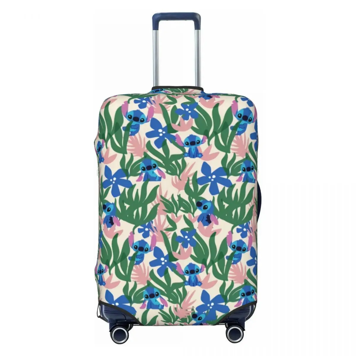 

Cartoon Stitch Monster Suitcase Cover Elastic Kawaii Luggage Protective Covers for 18-32 inch
