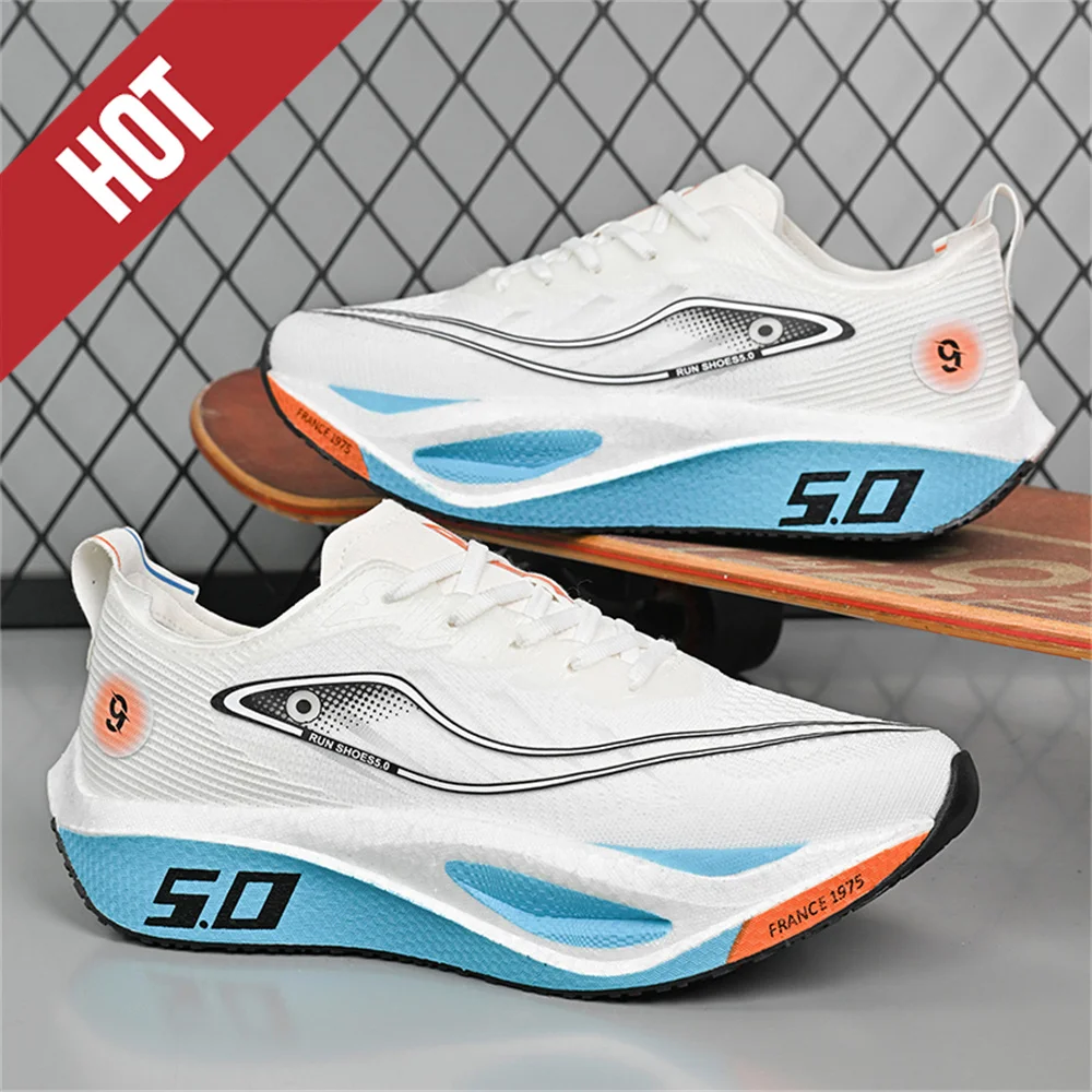 NEW Sports Shoes for Men&Women Running Sneakers Carbon Plate Male Marathon Racing Shock-absorbing Athletics Training Shoes Gym
