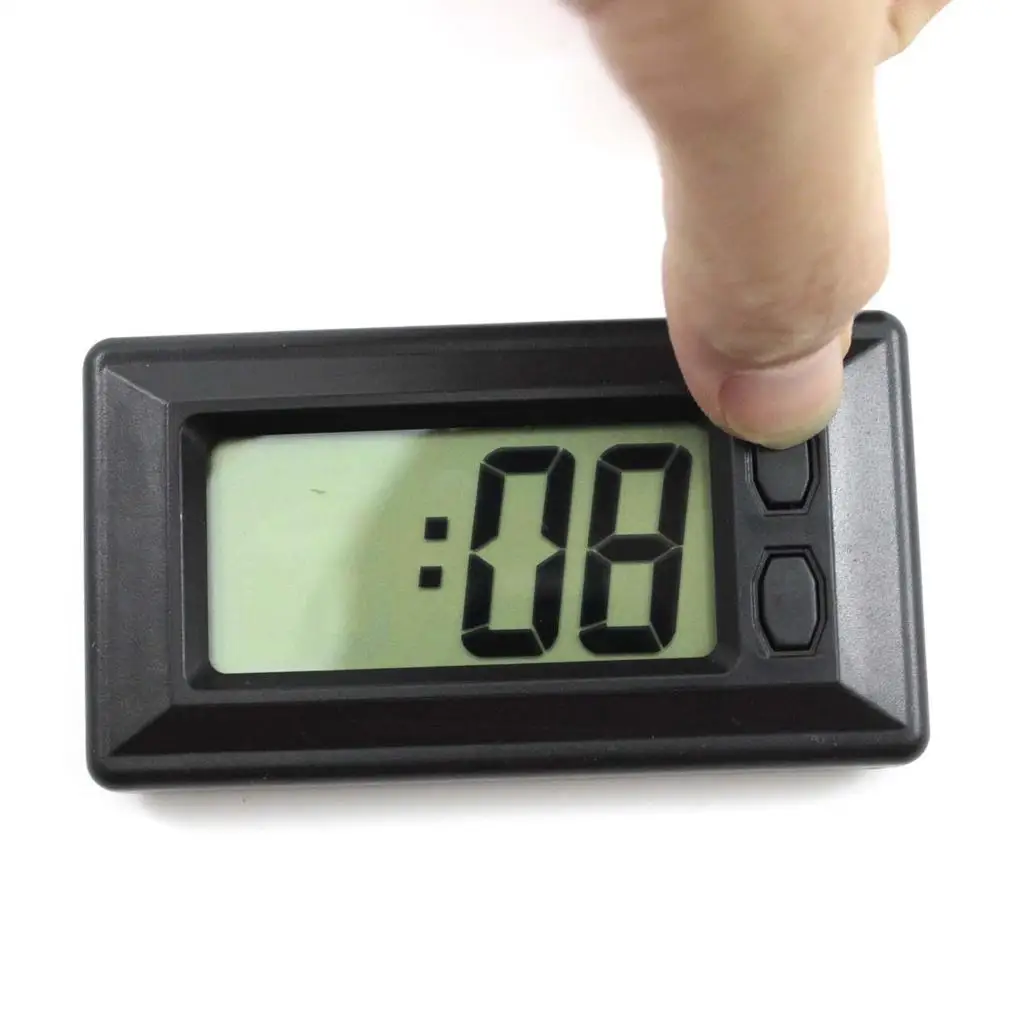 Dashboard Digital LCD Clock for Cars Small Auto Panel Time Gauge Modern Electronic Accessories for Car Dashboard Modifications Dashboard Digital LCD Clock for Cars Small Auto Panel Time Gauge Modern Electronic Accessories for Car Dashboard Modifications