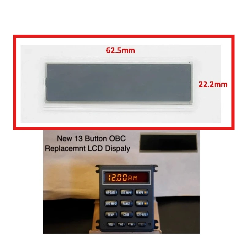 

Для BMW E24 E28 E30 OBC 13 кнопочный ремонт ЖК-дисплея 1 шт.