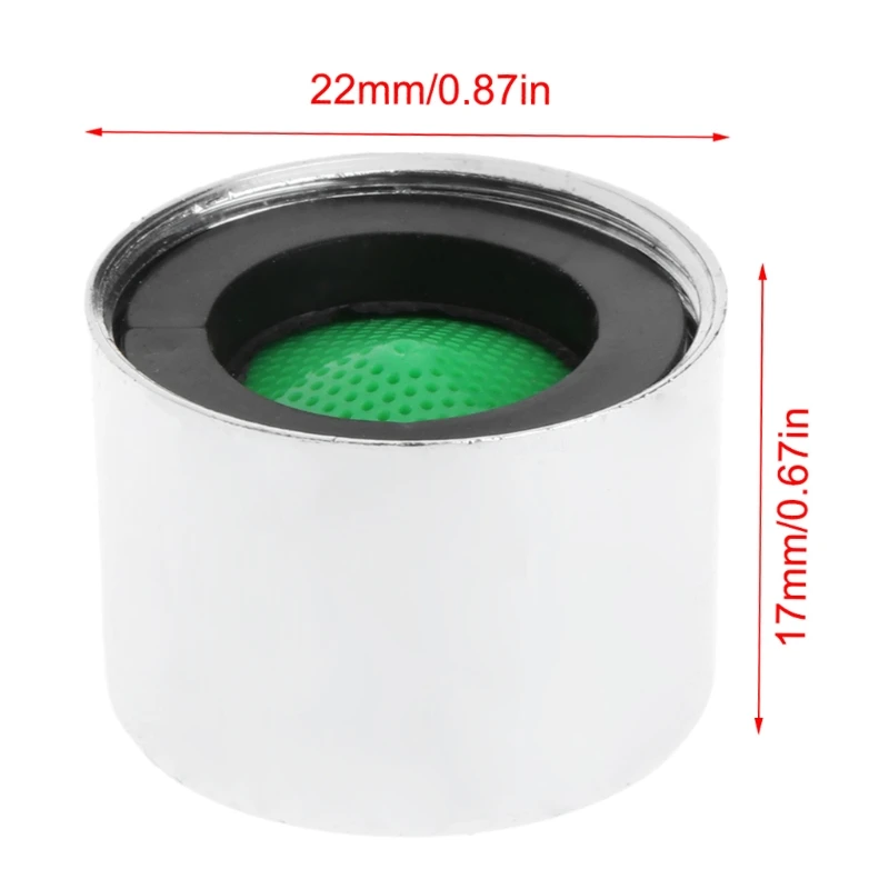 2021ใหม่17X22มม.อ่างล้างหน้าก๊อกน้ำ Aerator น้ำสแตนเลสสตีล Tap Filter