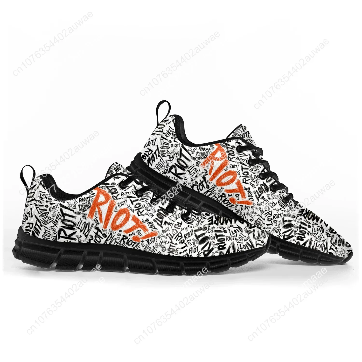 Paramore Rock Band Pop Sports Shoes Mens Womens Teenager Kids Children Sneakers Casual Custom High Quality Couple Shoes Black