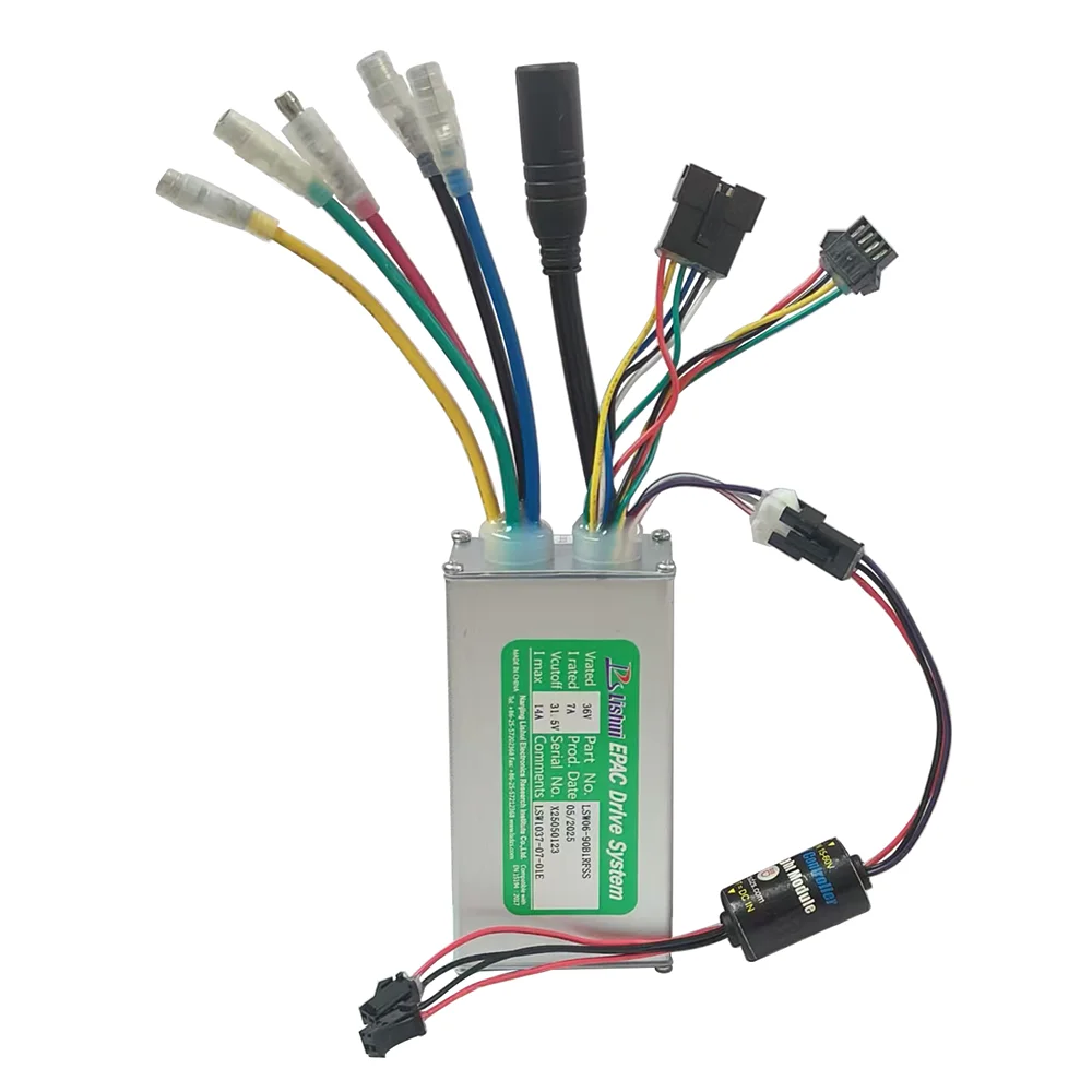 

Electric Bicycle Brushless Motor Controller LSW06-90B1RFSS 36V 14A for Electric Scooters Fat Bike MTB Ebike Speed Controller