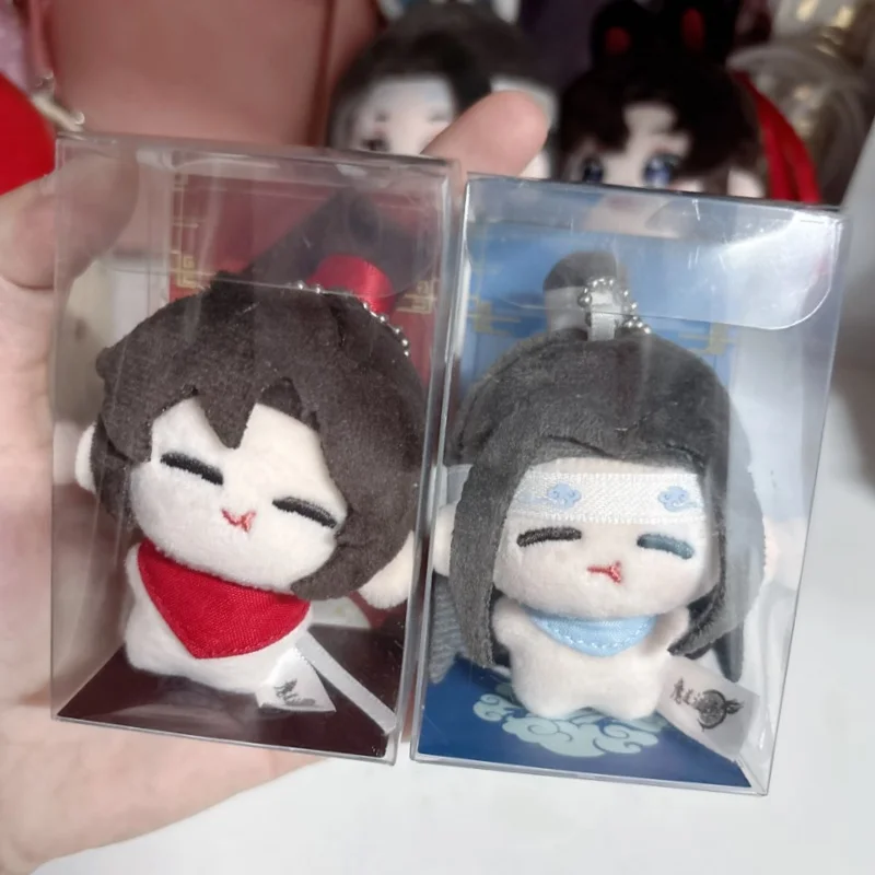 

5 см настоящая жевательная детская серия Mo Dao Zu Shi аниме плюшевая игрушка кулон Mdzs кукла Коллекционный брелок для детей подарок