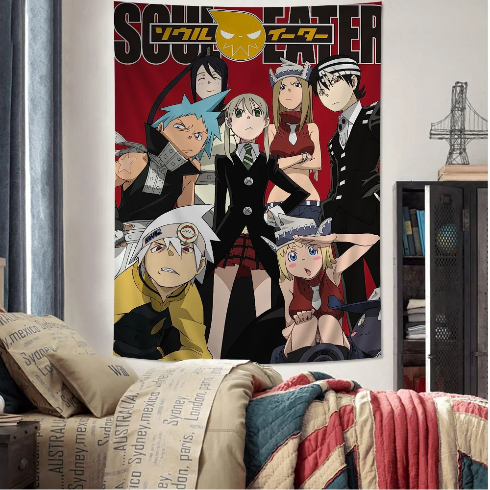 

Anime Soul Eater Maka Hanging Bohemian Tapestry Cheap Hippie Wall Hanging Bohemian Wall Tapestries Mandala Wall Home Decor