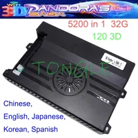 PANDORA 3D Saga EX Box 14 GT 4800 / 5200 / 6666 / 8000 / 10888 In 1 Family Game Board Wifi Download More Arcade HDMI PCB Video