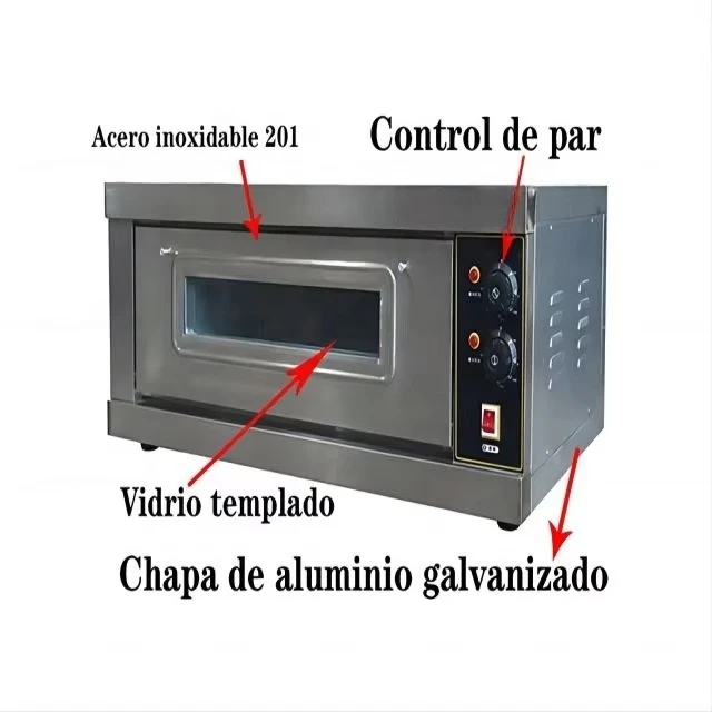 Hot Sale Mini Single Deck One 2  Two Trays Electric Gas Electrical Oven for Bread Cake Baking Commercial Baking Equipment
