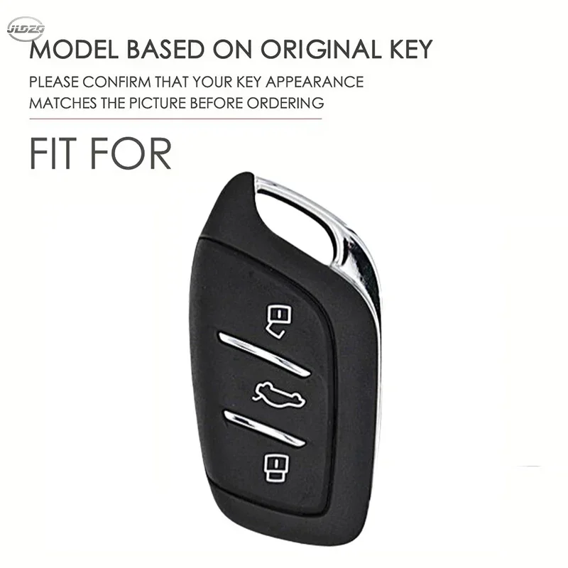 New 3 Buttons Silicone Car Key Cover Case Fob For MG 4 2023 Mg4 Ev MG HS GT ZS EV ZX MG5 MG6 for Roewe RX3 RX5 RX8 ERX5 I6 I5