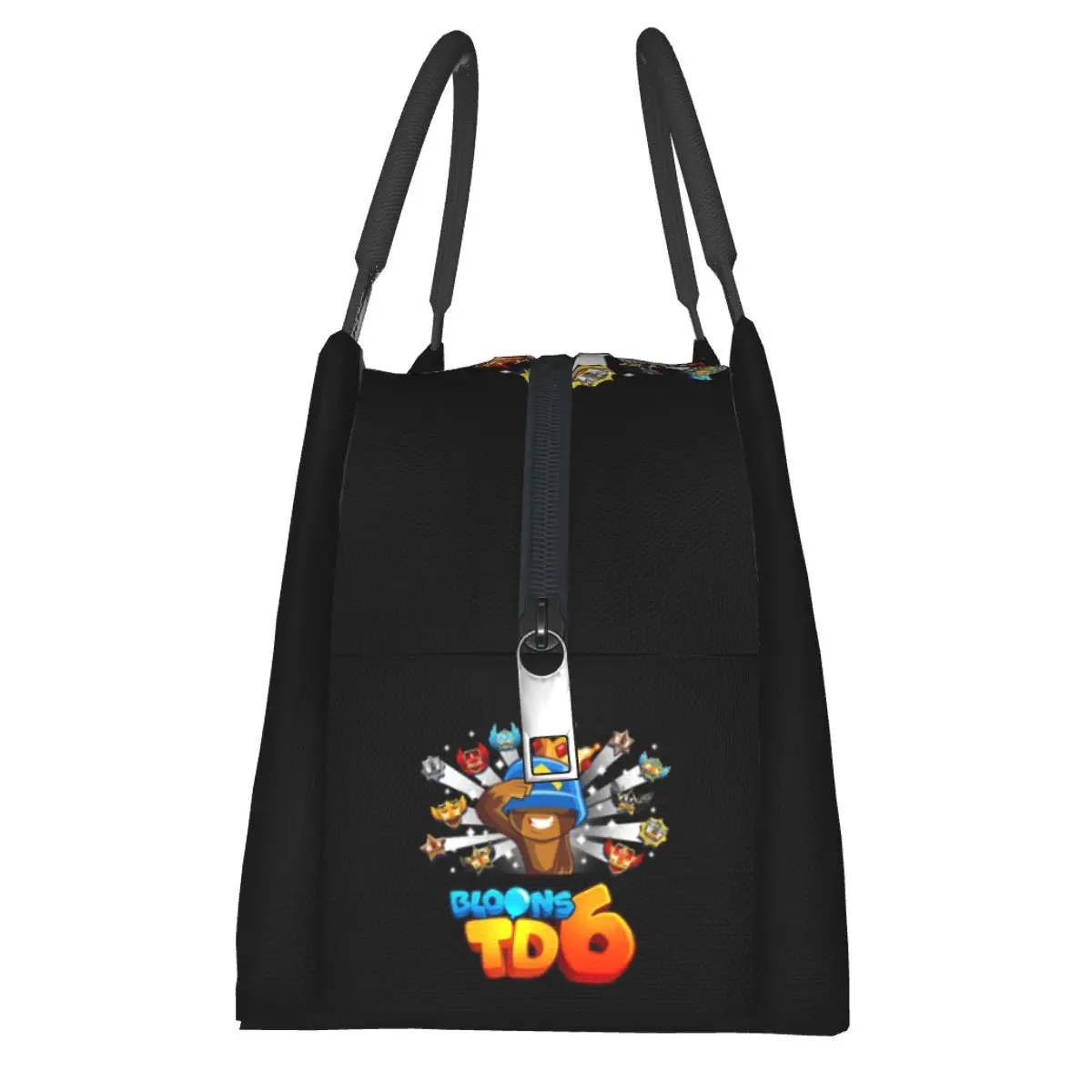 Bloons Td 6 Borse per il pranzo per bambini Bento Box isolato Borsa per il pranzo impermeabile Borse da picnic Borsa termica per donna Studente Viaggio