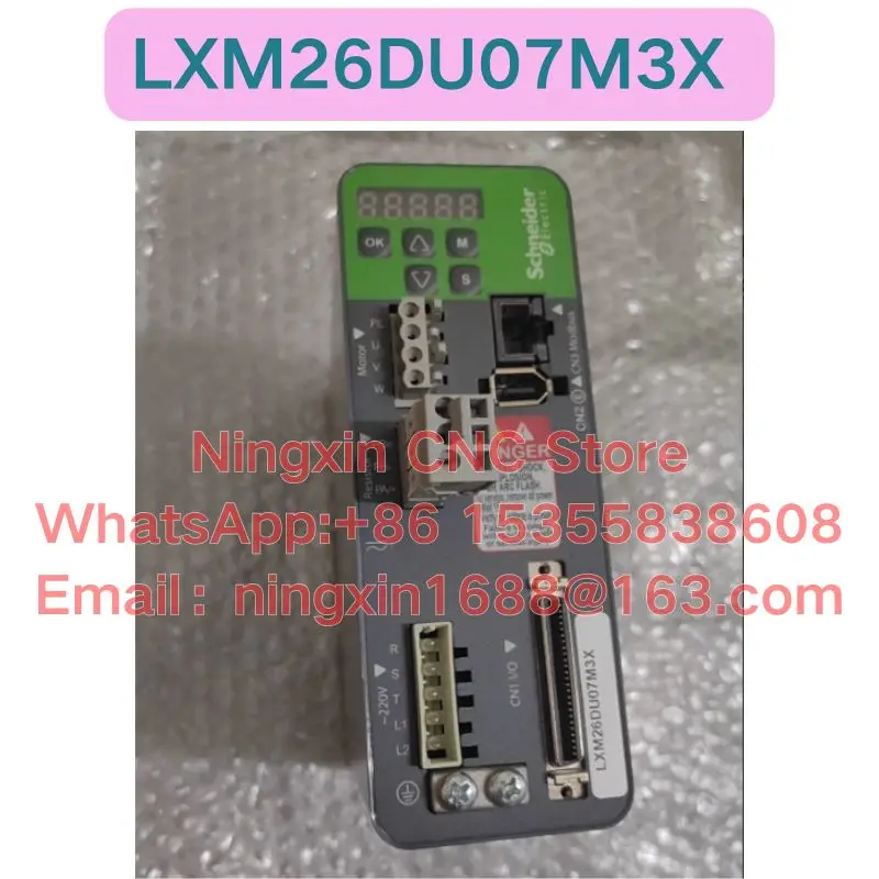 Used LXM26DU07M3X Servo Drive Functional test OK Fast delivery