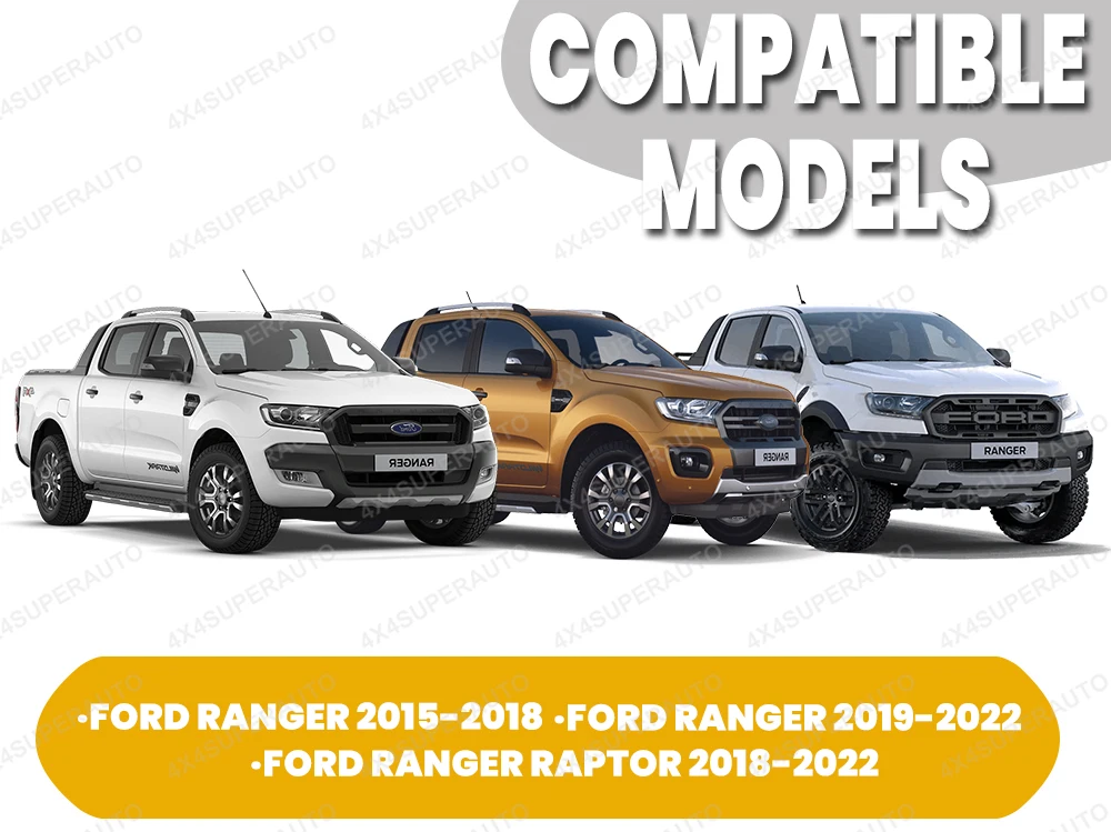 Bonnet Scoop Hood Cover For Ford Ranger T7 T8 2015-2022 WILDTRAK XL XLT MATTE BLACK Bonnet Protector Car Accessories