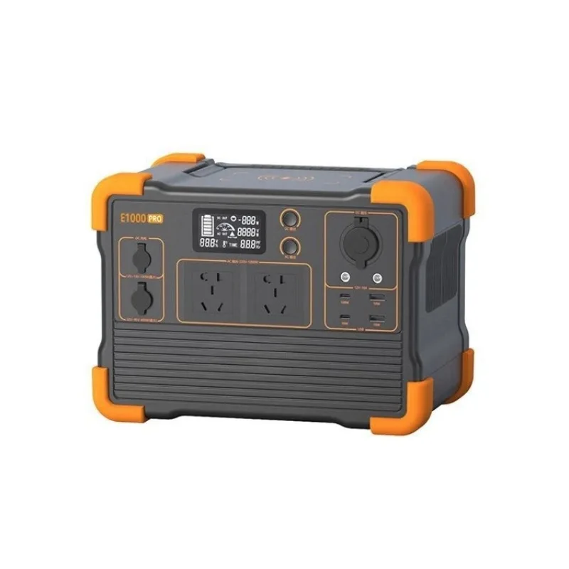 Portable Power Station E600 E1000LFP E1500 1000W 220V 110V LiFePO4 Large Capacity Camping Backup