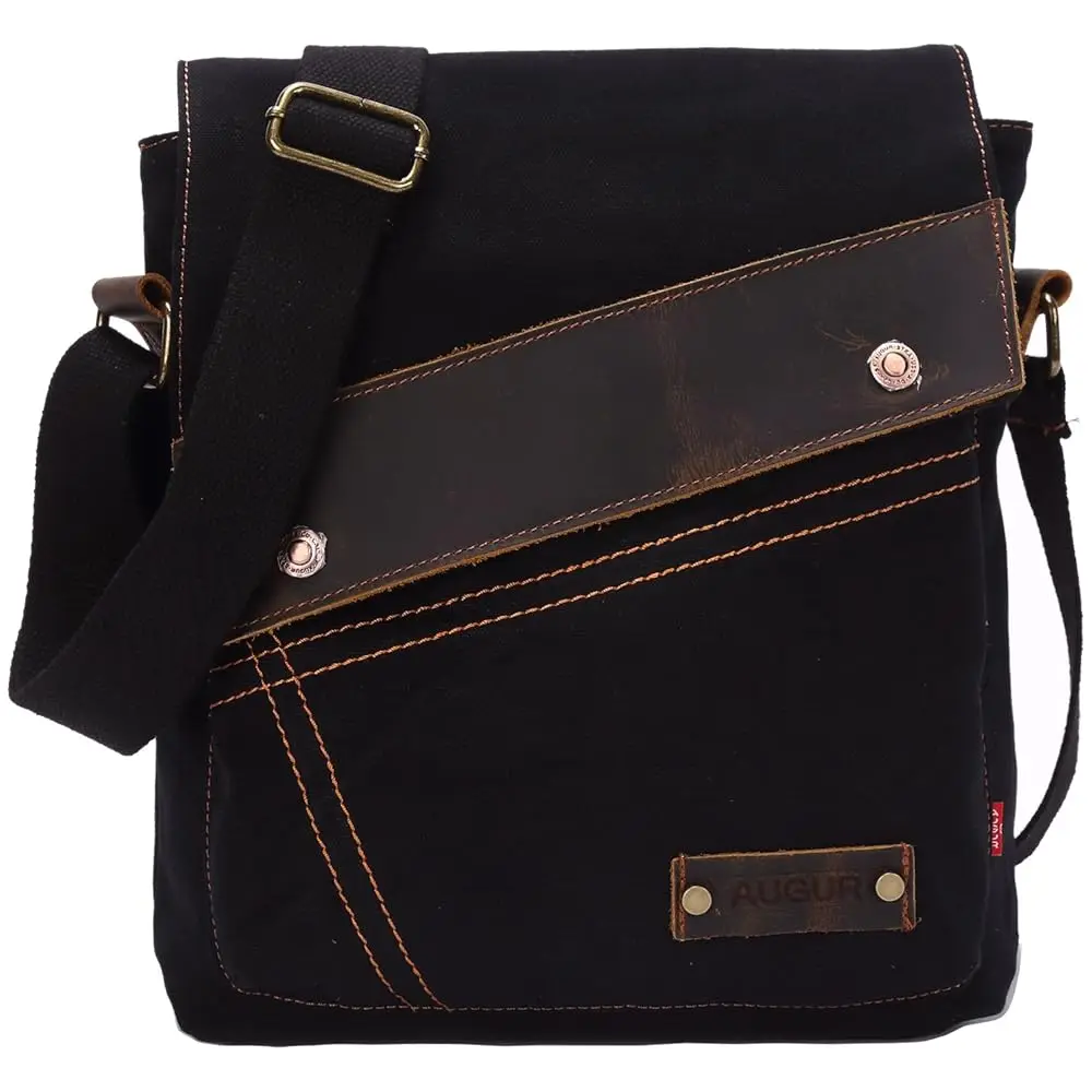 

Сумка-мессенджер, винтажная маленькая холщовая сумка через плечо, сумка-кроссбоди