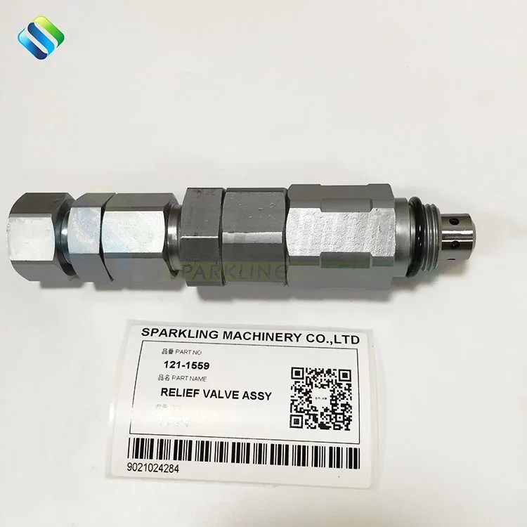 EXCAVATOR SPARE PART VALVE RELIEF FOR E307 307B 307C 308C 121-1559 1211559 GP-RELIEF