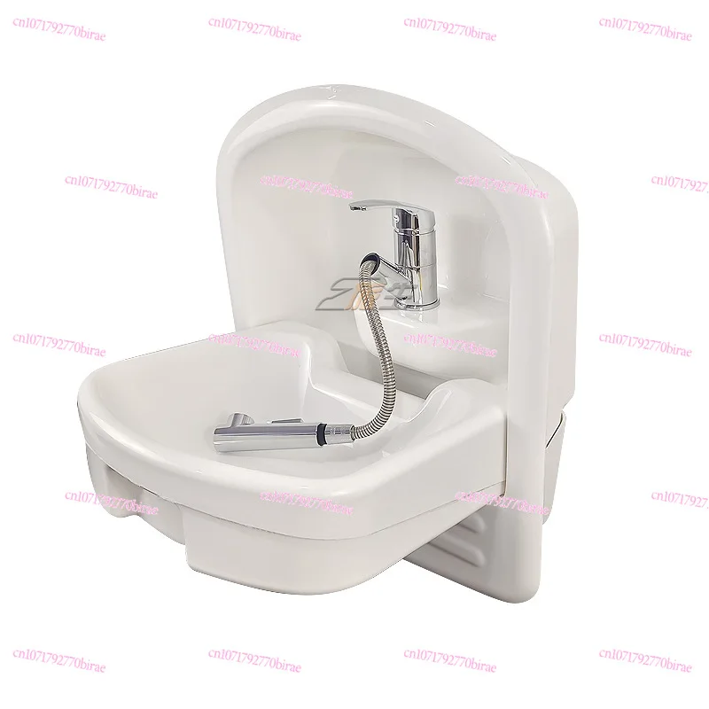 

RV Water Basin Trailer Bed Car Washbasin Folding Wash Toilet Folding Accessories