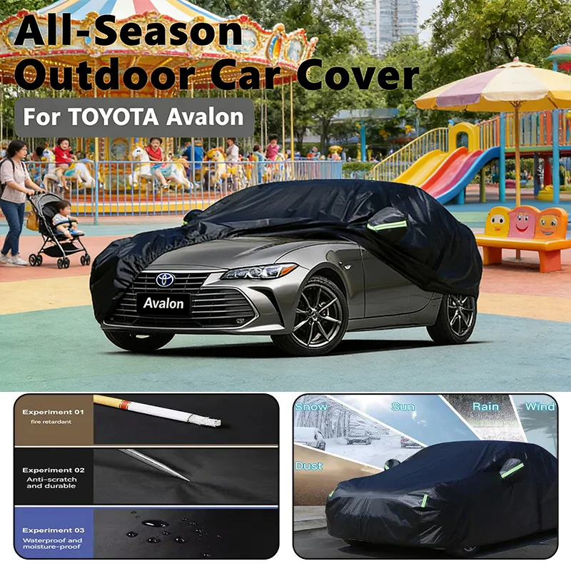 

All-Season Car Cover for TOYOTA Avalon - Outdoor Full Protection, Waterproof Dustproof Heat-Resistant