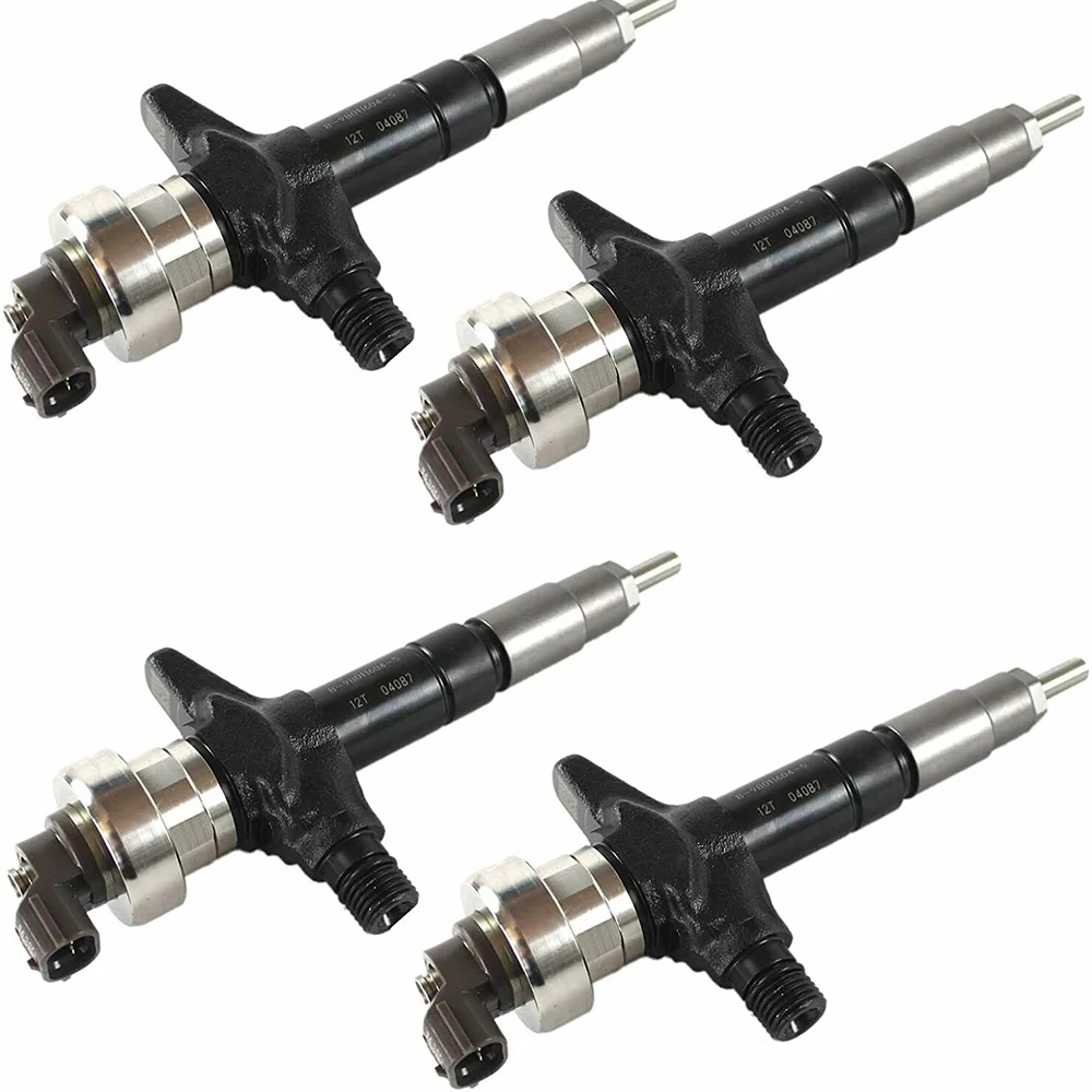 

4PCS 4JJ1 Fuel Injectors 095000-6980 095000-6983 095000-6985 8-98011604-5 8980116045 8980116040 For Denso Isuzu DMAX