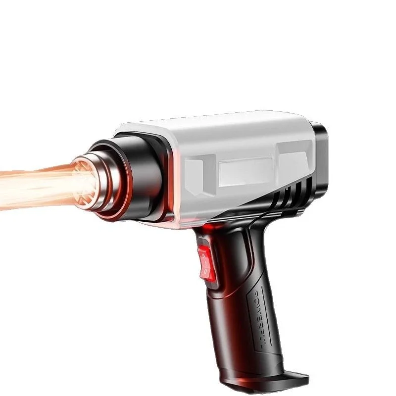 Stable Hot Air 2000w Industrial High Temperature Hot Air Blower High Power Hot Air Gun Car Film Baking Gun Digital Display Premi