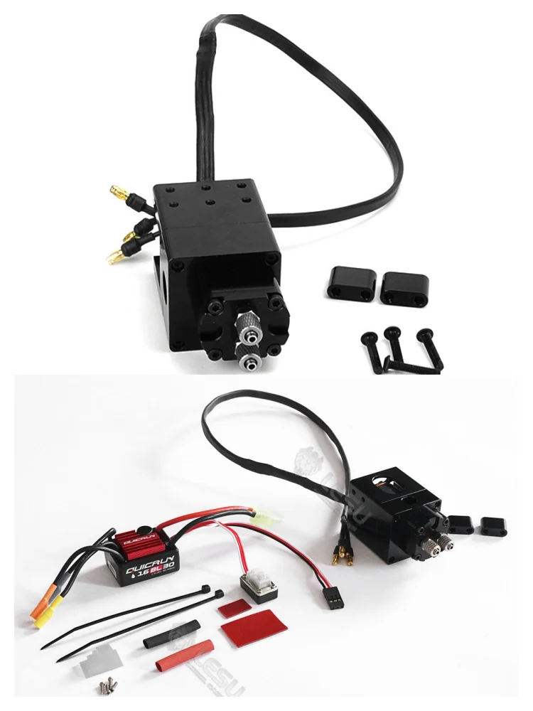 LESU RC Teile Bürstenloser ESC Hydraulikpumpen-Set für 1/14 Tamiya Maßstab RC Muldenkipper Auto DIY Modell RC Teile Spielzeug TH02468 – Detail 6