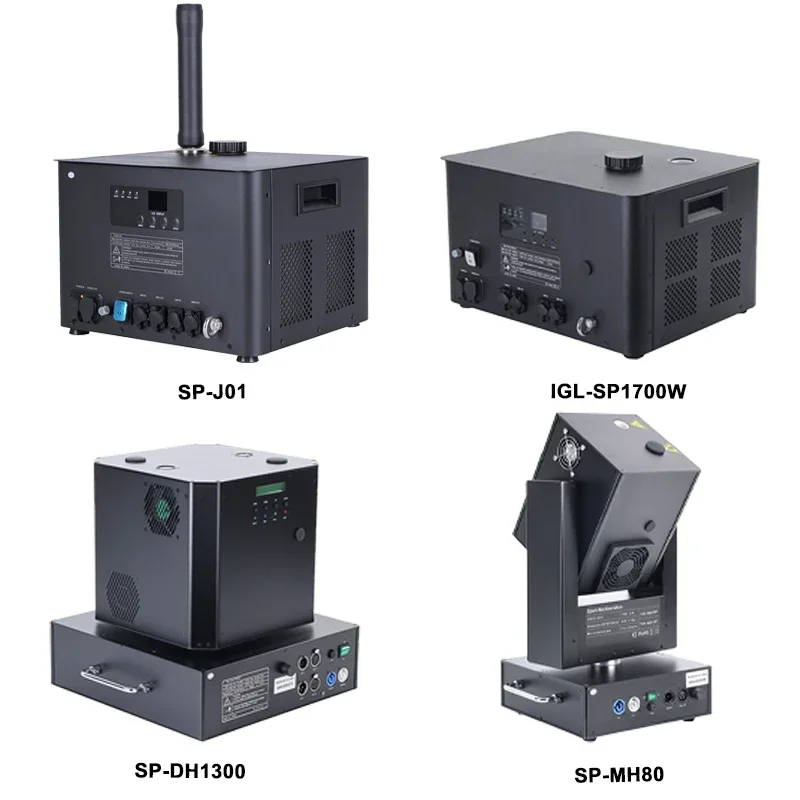 ماكينة شرارة باردة مقاومة للمطر بقدرة 1700 وات، ماكينة شرارة باردة بدوران مزدوج الرأس بقدرة 1300 وات