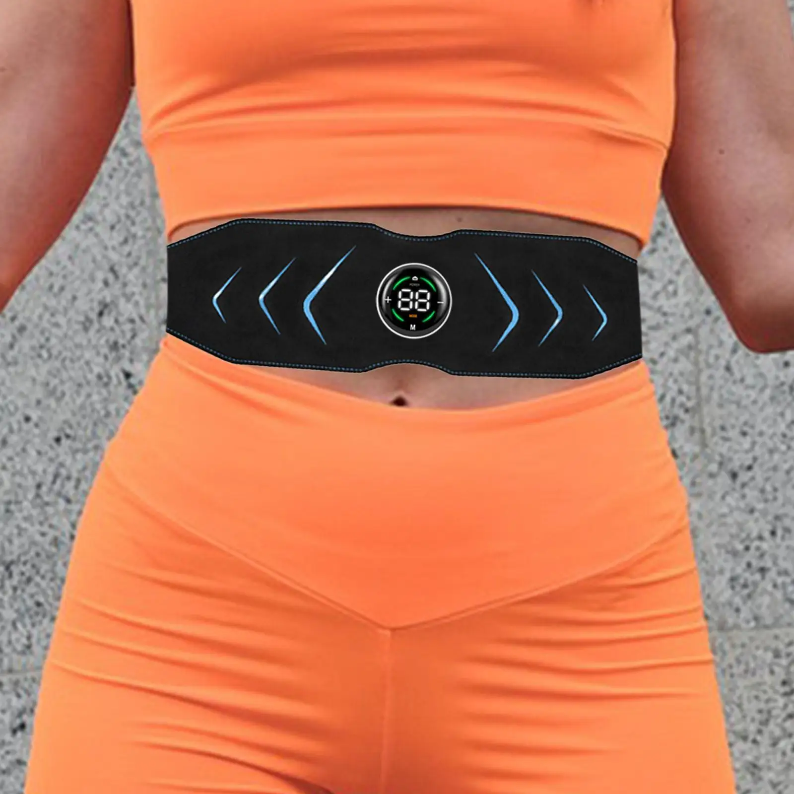 Ab Stimulator Belt Abdominal Muscle Belt Multifunctional Gear Adult Abdominal