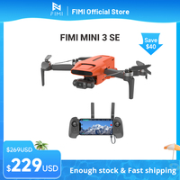 FIMI MINI 3 SE drone Hybrid 3-axis Gimbal 4K 30fps 9km range  245g Ultralight design 12MP smart tracking mini pro gps drone