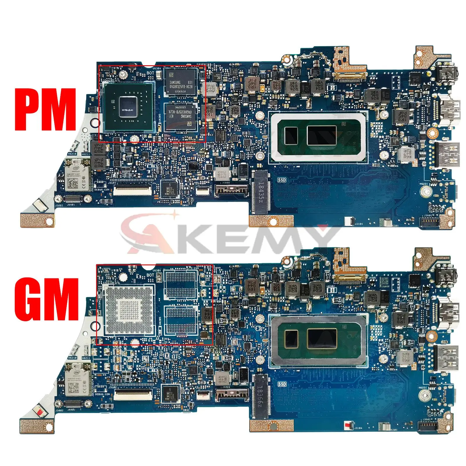 UX333FN Motherboard PC For ASUS UX333FA BX333FA BX333FN RX333FA RX333FN Laptop Mainboard I3 I5 I7 8th Gen CPU 8G/16G RAM